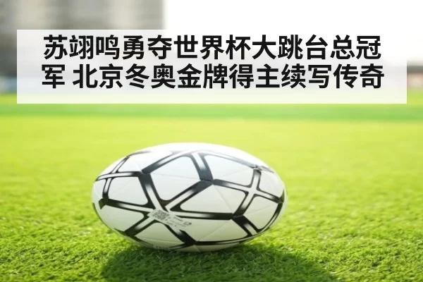 苏翊鸣勇夺世界杯大跳台总冠军 北京冬奥金牌得主续写传奇